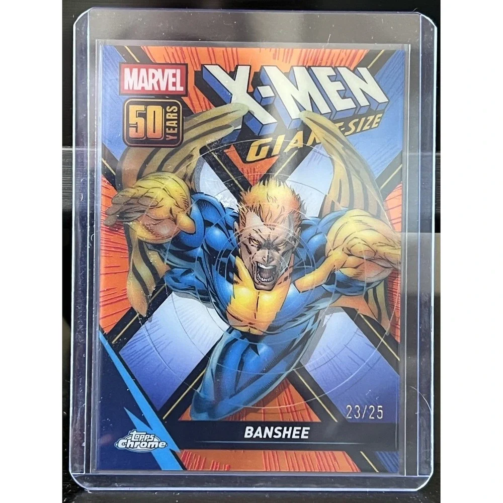 2025 Topps Chrome Marvel Banshee X-Men Giant-Size 50th Anniversary‎ #XM-6 /25